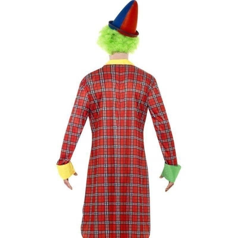 Costumes Australia La Circus Deluxe Clown Costume Adult Red Green Yellow_2