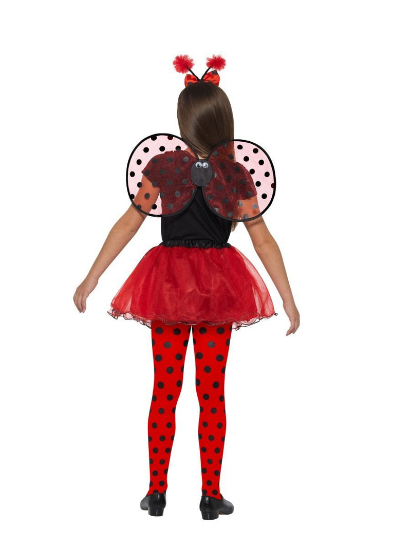 Costumes Australia Ladybird Kit Child Black Red Tutu Wings Headband_2