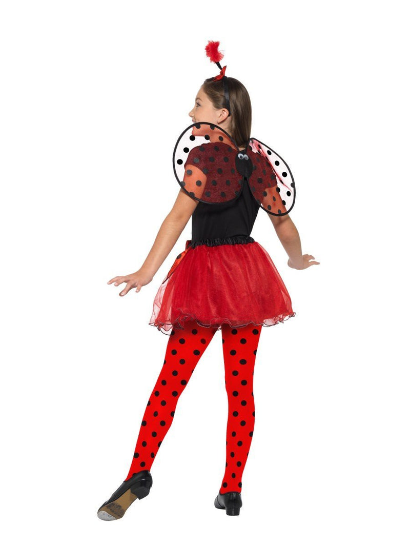 Costumes Australia Ladybird Kit Child Black Red Tutu Wings Headband_3