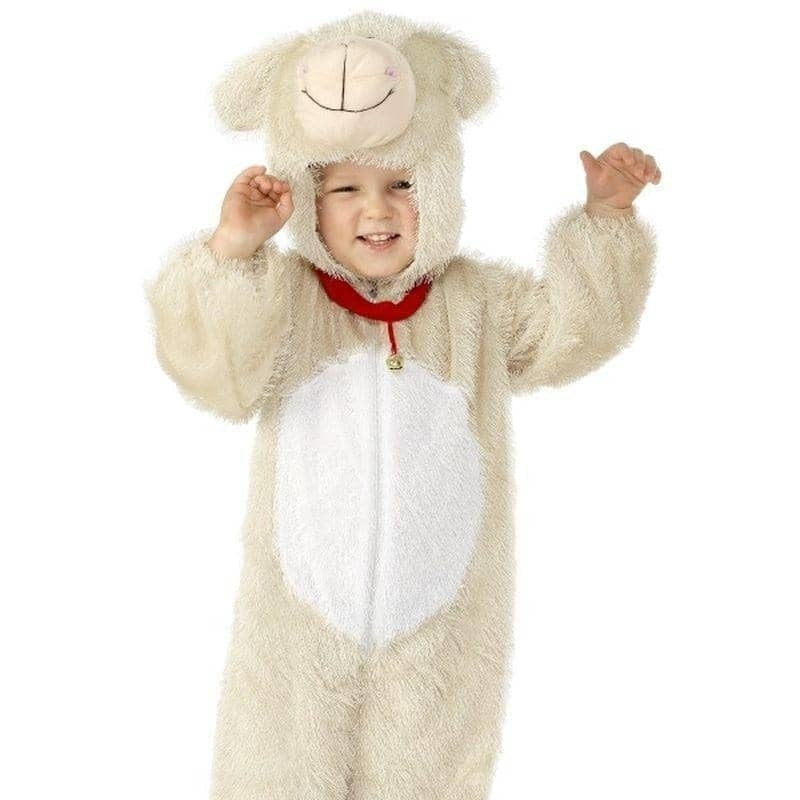 Costumes Australia Lamb Costume Kids Beige White_1