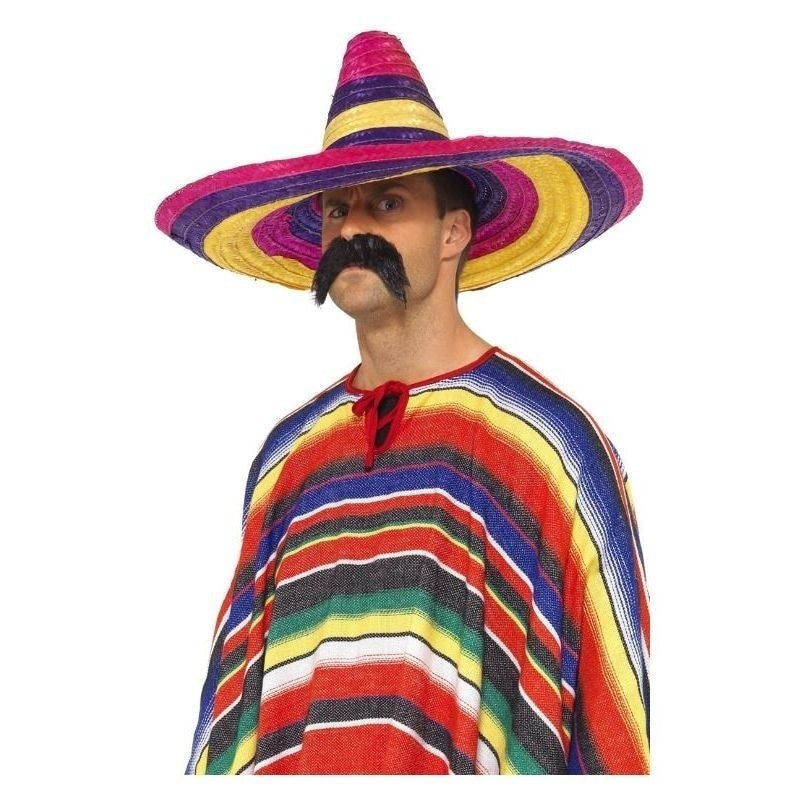 Costumes Australia Size Chart Large Sombrero Adult Multi