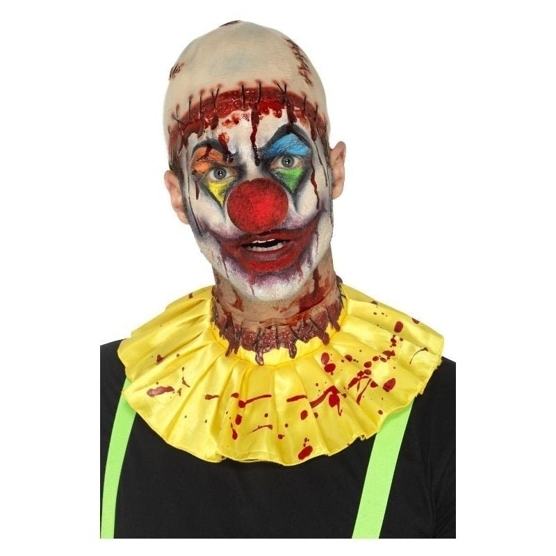 Costumes Australia Size Chart Latex Creepy Clown Instant Kit Adult Yellow