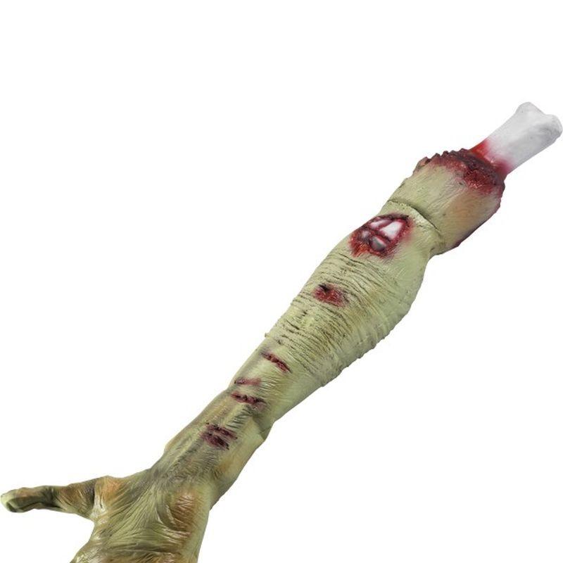 Costumes Australia Latex Zombie Rotting Flesh Arm Prop Adult Green_1