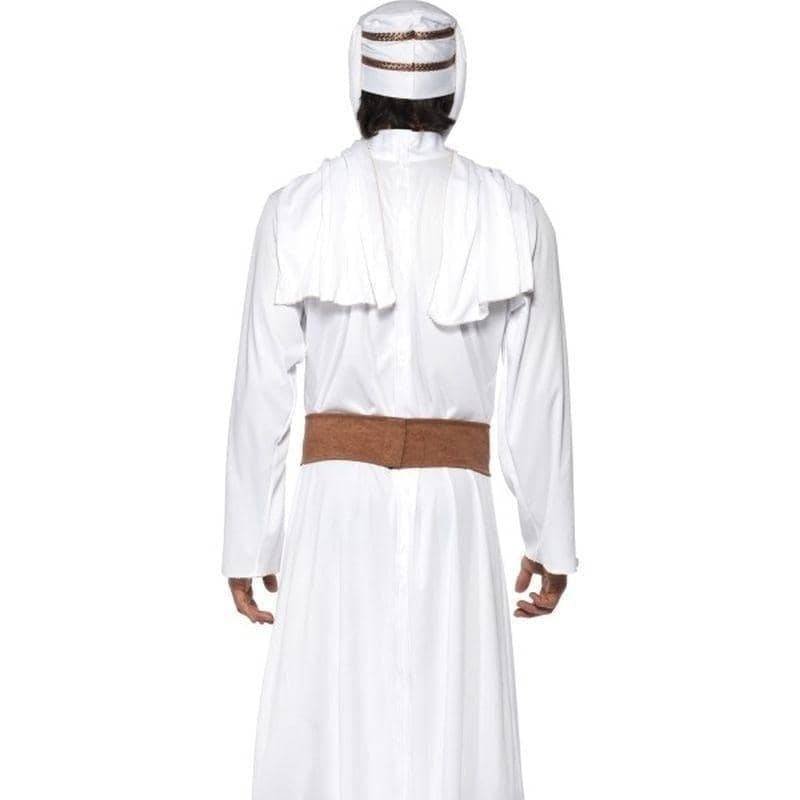 Costumes Australia Lawrence of Arabia Costume Adult White Gown Headpiece Belt_2