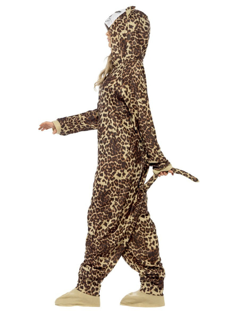 Costumes Australia Leopard Costume Adult Brown Onesie_3