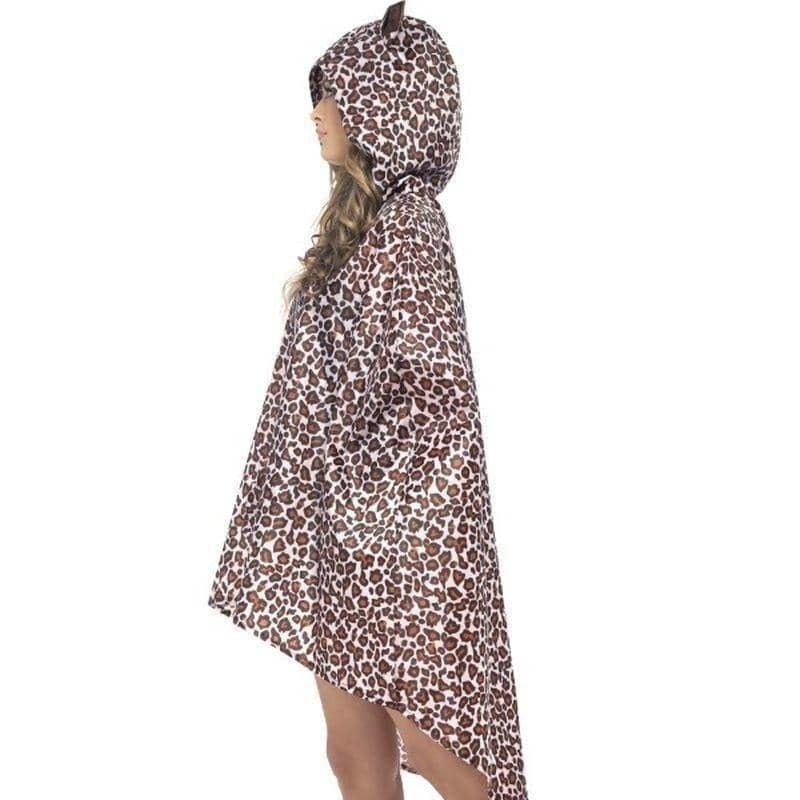 Costumes Australia Leopard Party Poncho Adult_4