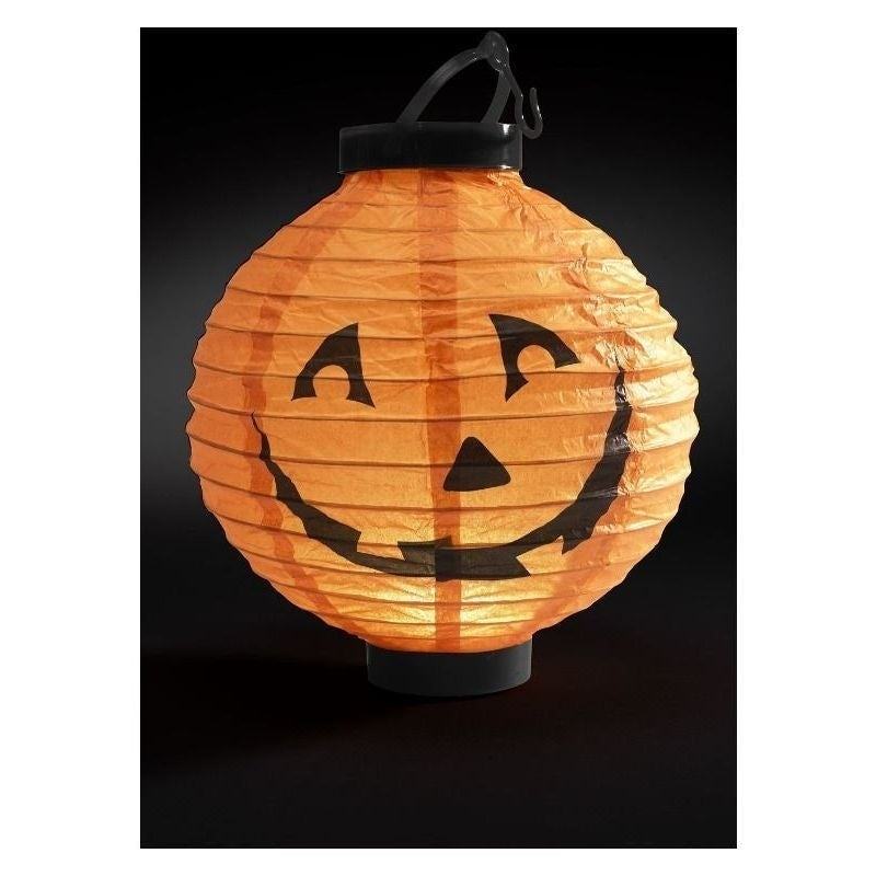 Costumes Australia Size Chart Light Up Led Paper Pumpkin Lantern Adult Orange