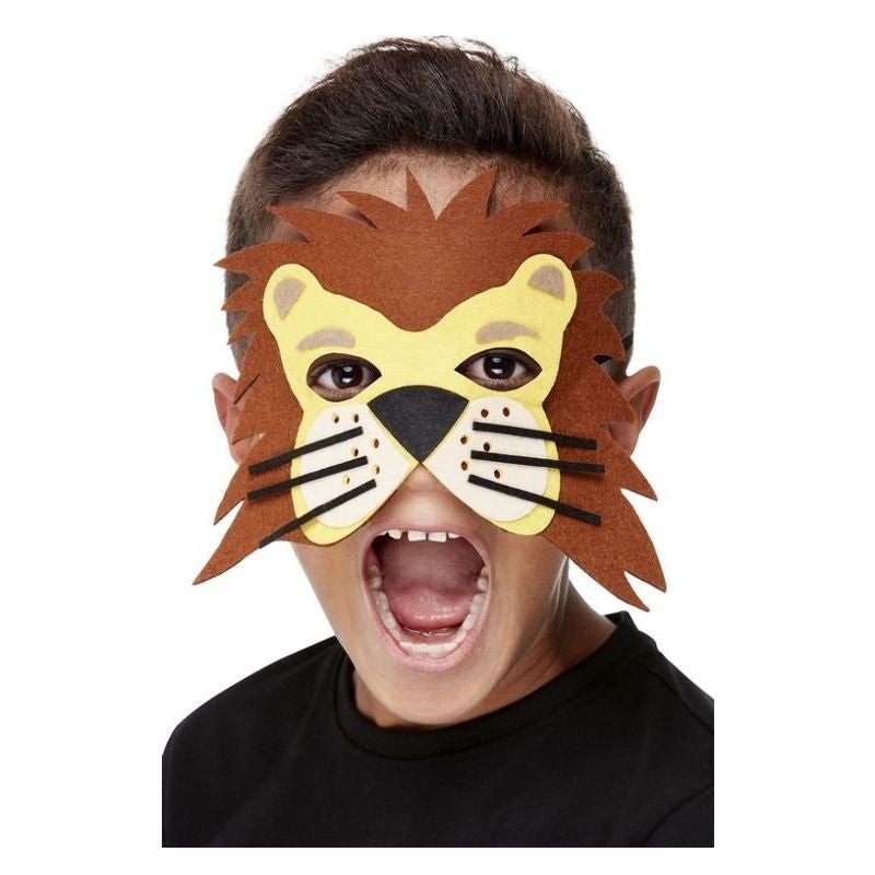 Costumes Australia Lion Felt Mask_1