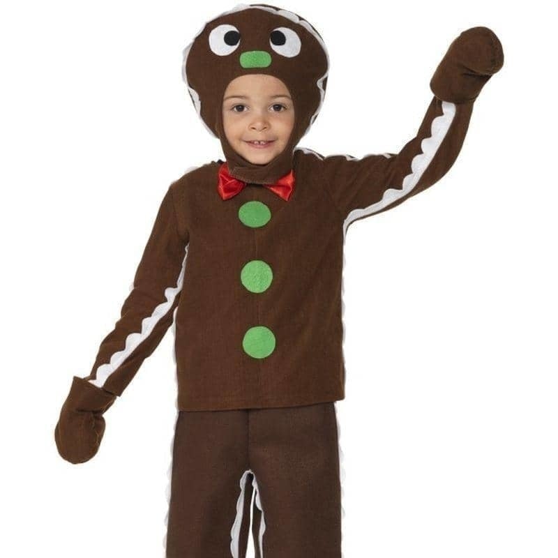 Costumes Australia Little Gingerbread Man Costume Kids Brown_1