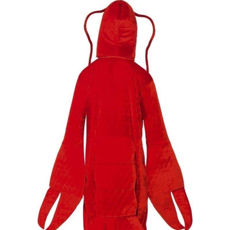 Costumes Australia Lobster Costume Adult Red Bodysuit Hood_2