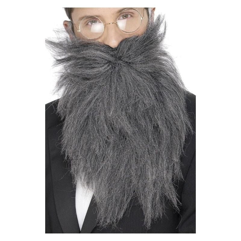 Costumes Australia Size Chart Long Beard & Tash Adult Grey