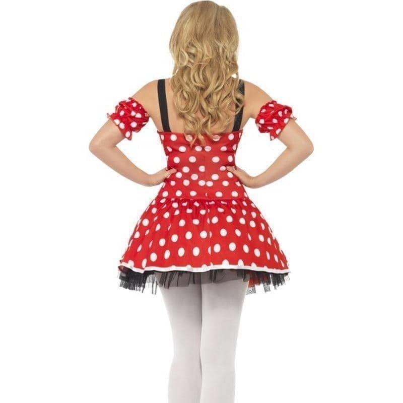 Costumes Australia Madame Mouse Costume Adult Red White_2