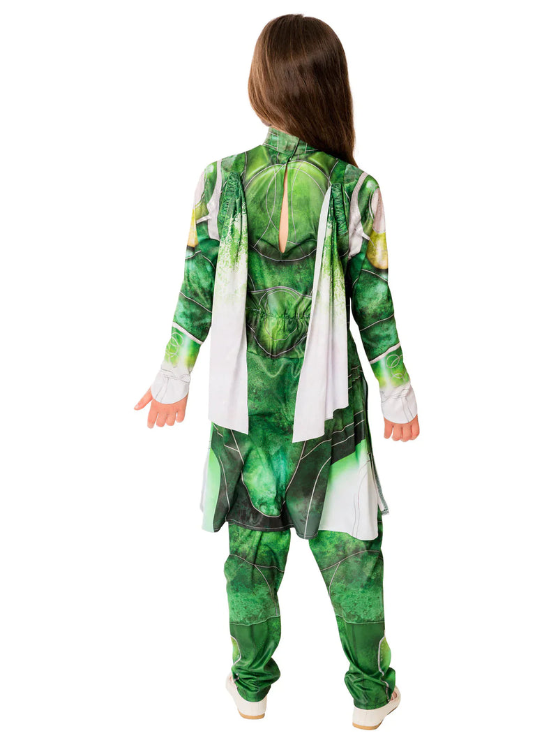 Costumes Australia ‌Marvel Eternals Girls Sersi Costume Green Dress_4