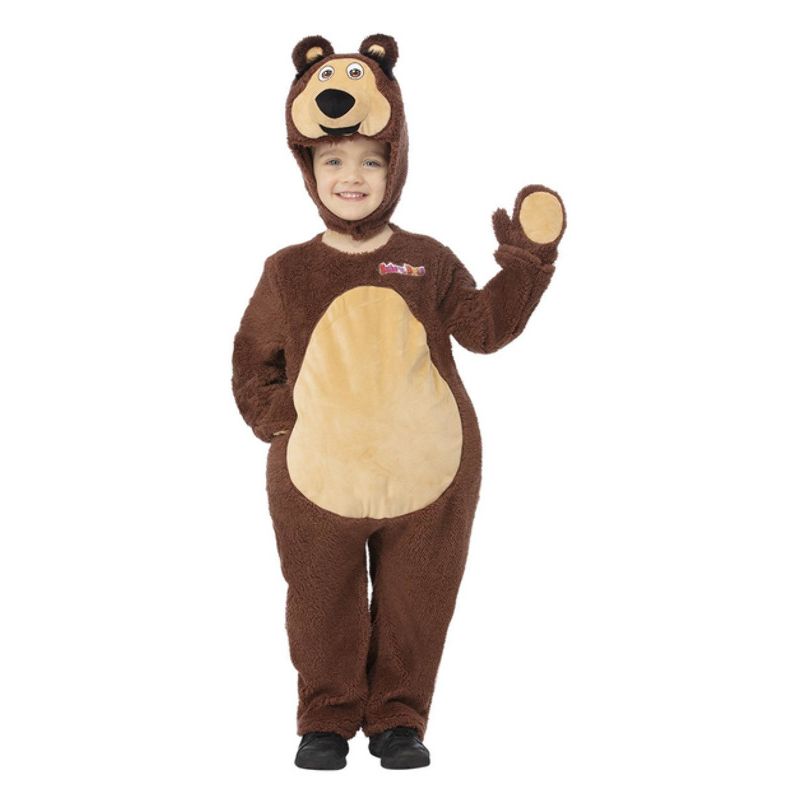 Costumes Australia Masha and The Bear Bear Costume Child Brown_1