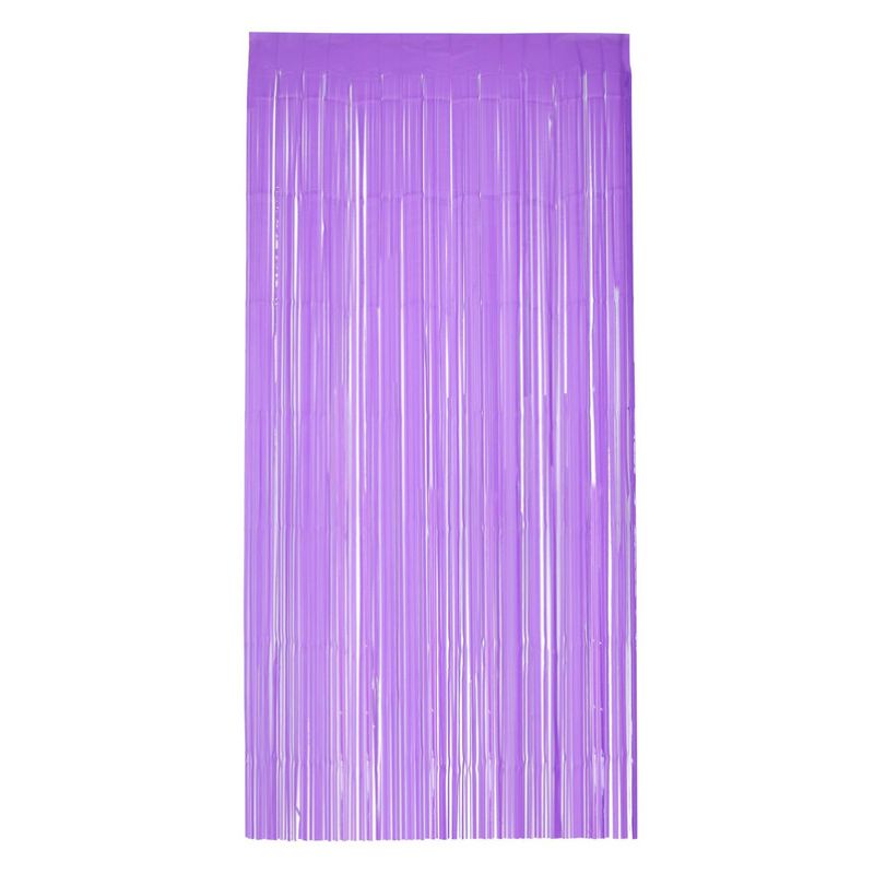 Costumes Australia Matt Fringe Curtain Backdrop Purple Adult_1