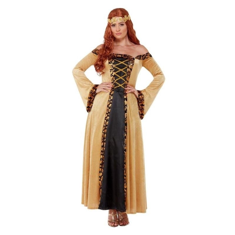 Costumes Australia Medieval Countess Costume Gold Ladies Sansa Stark_1