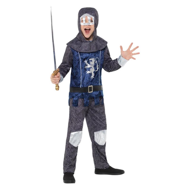 Costumes Australia Medieval Knight Costume Blue Child_1