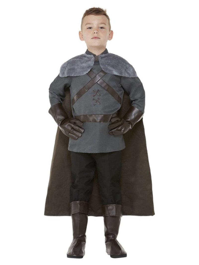 Costumes Australia Medieval Lord Boys Costume Grey Jon Snow_2