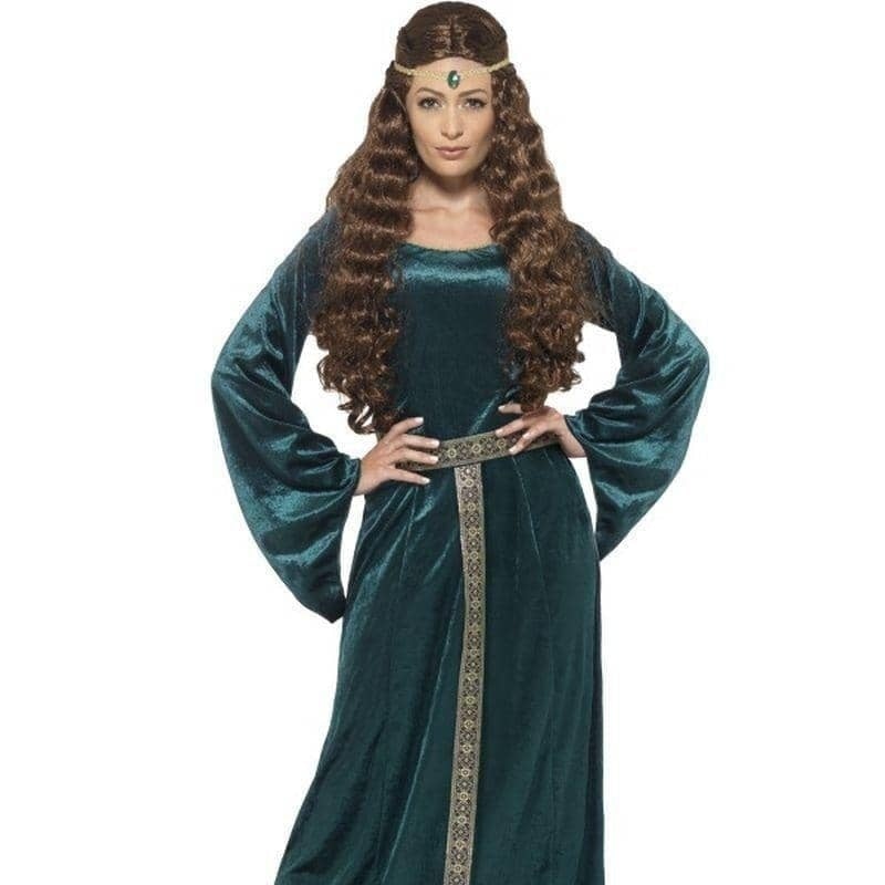 Costumes Australia Medieval Maid Costume Adult Green_1