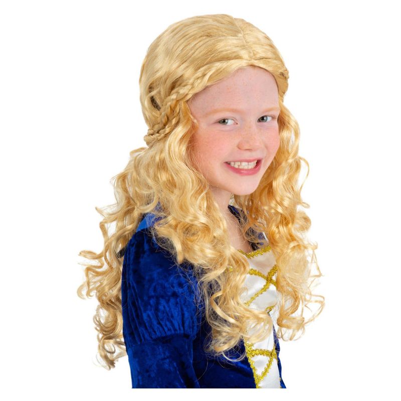 Costumes Australia Medieval Princess Wig Blonde Child_1