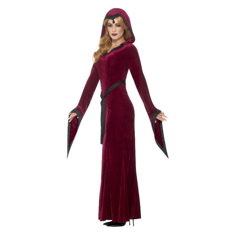 Costumes Australia Medieval Vampiress Costume Red Adult_3