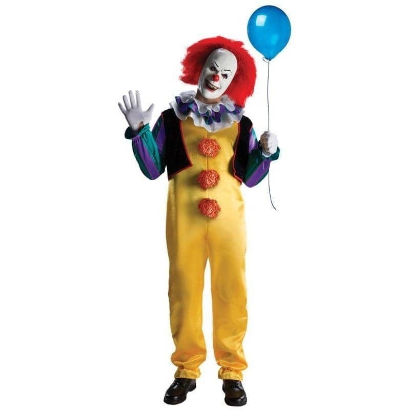 Costumes Australia Mens It The Movie Adult Pennywise Deluxe Costume_1