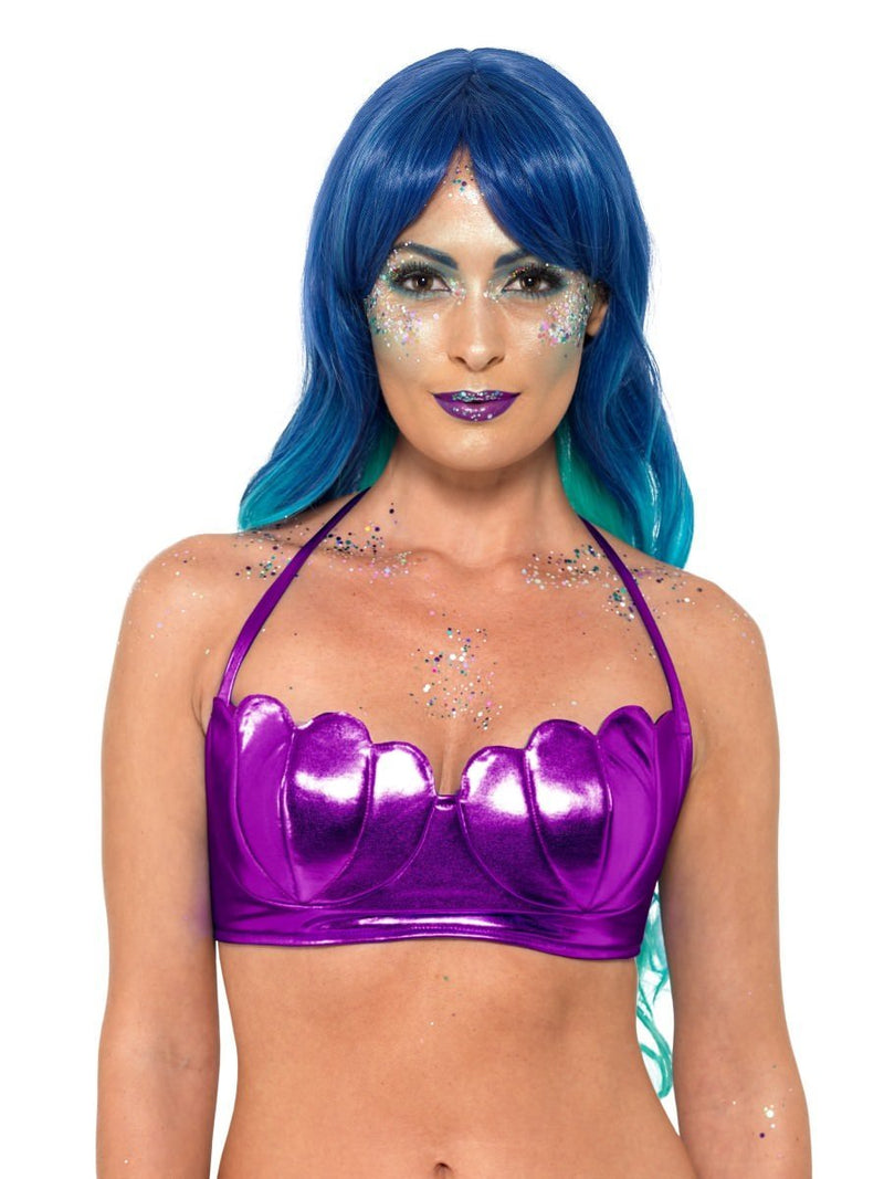 Costumes Australia Mermaid Shell Bikini Bra Top Adult Purple_1