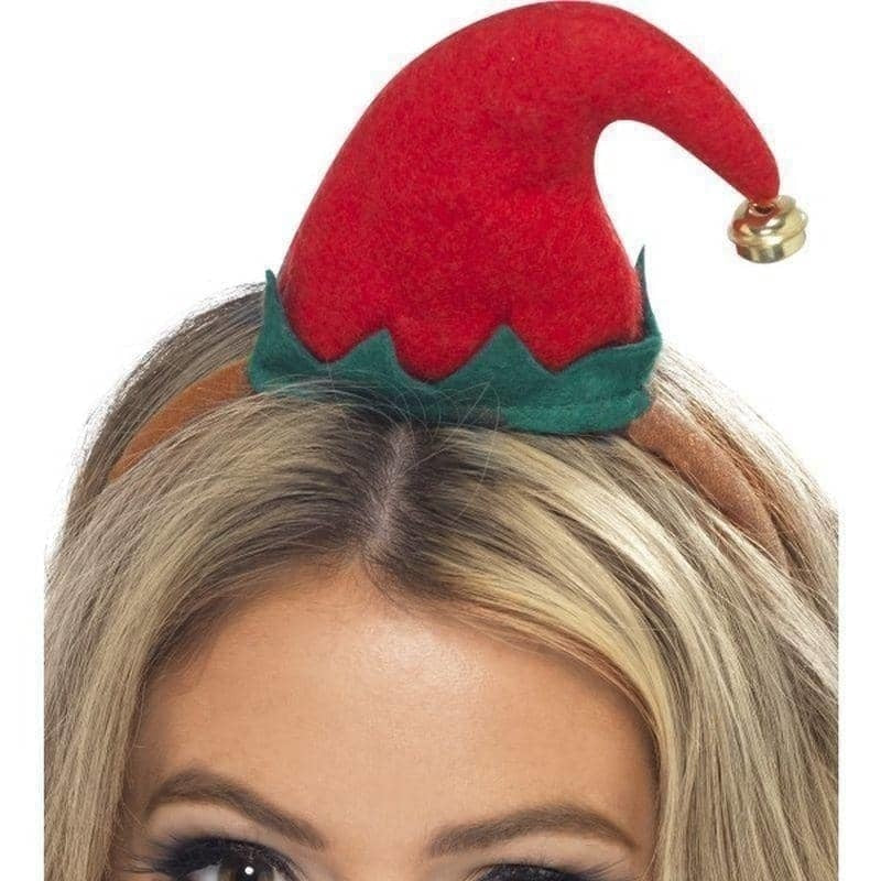 Costumes Australia Mini Elf Hat Adult Red_1