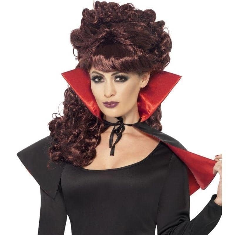 Costumes Australia Mini Vamp Cape Adult Black_1