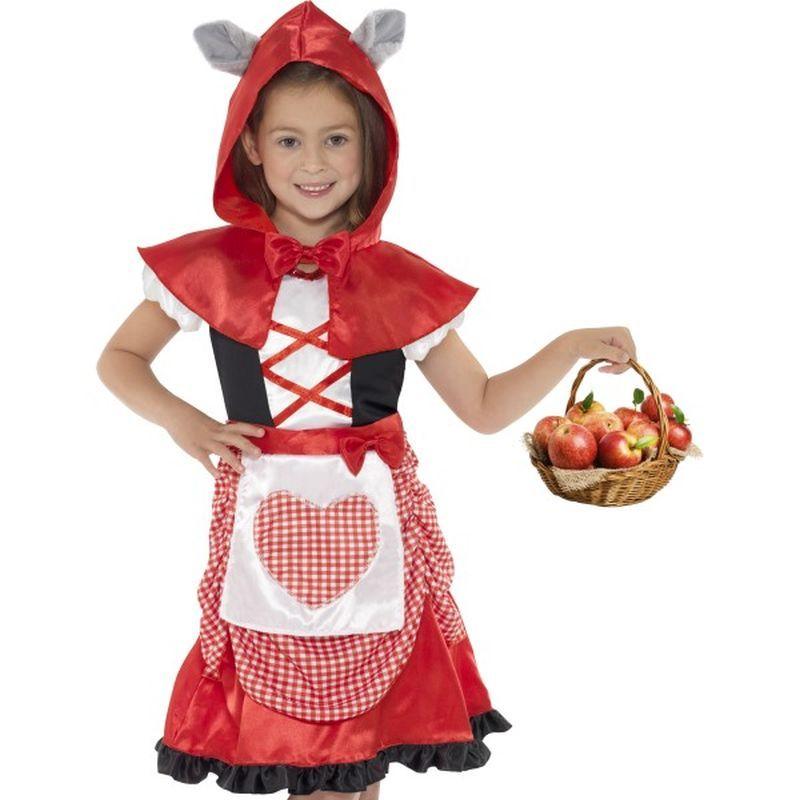 Costumes Australia Miss Hood Costume Kids Red_1