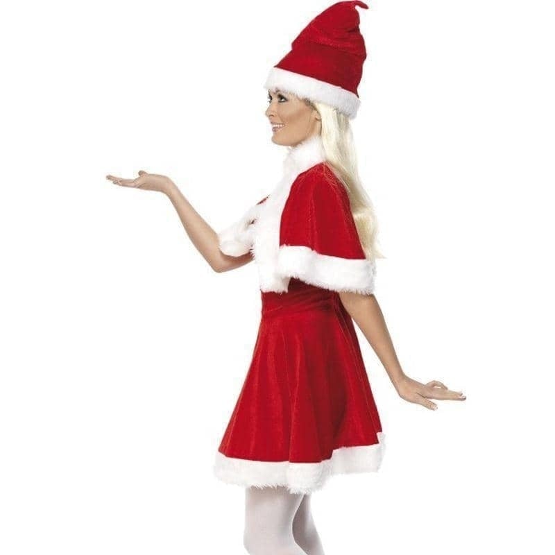 Costumes Australia Miss Santa Costume Adult Red White Dress_3