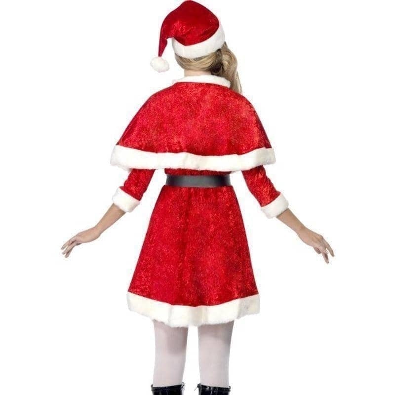 Costumes Australia Miss Santa Costume Red Dress Cape Hat Belt_2