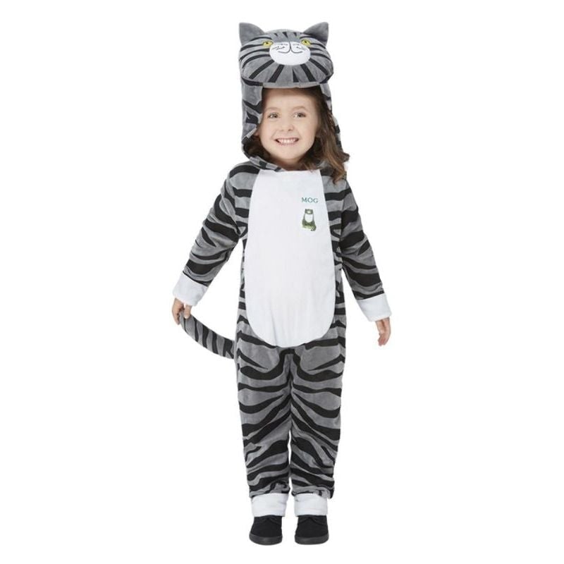 Costumes Australia Mog The Cat Deluxe Licensed Costume Toddler All In One Grey_1