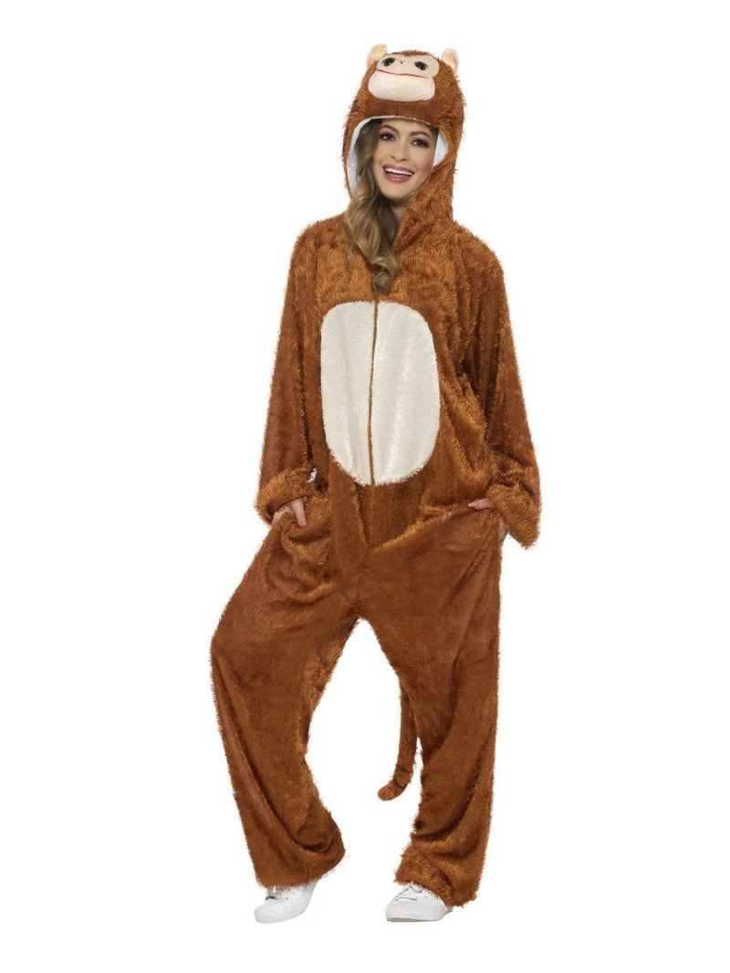 Costumes Australia Monkey Costume Adult Brown_3