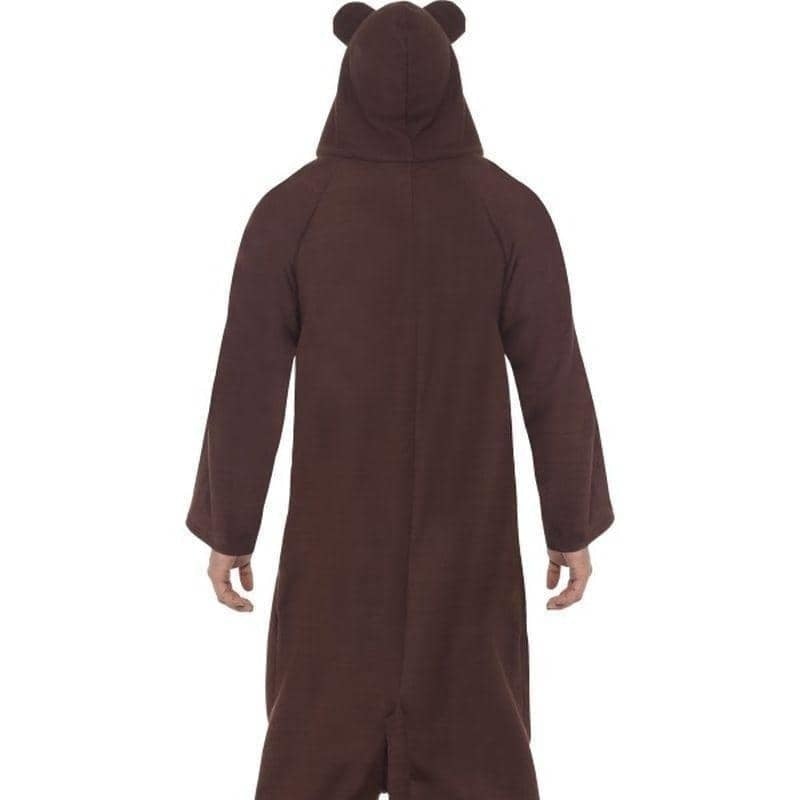 Costumes Australia Monkey Costume Brown Adult Onesie_2