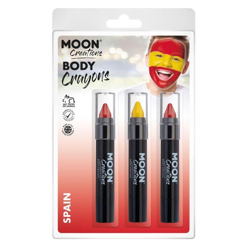 Costumes Australia Moon Creations Body Crayons 3. 5g Clamshell Country Patriot Colours Costume Make Up_10