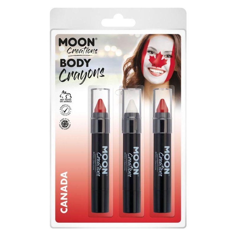 Costumes Australia Moon Creations Body Crayons 3. 5g Clamshell Country Patriot Colours Costume Make Up_17