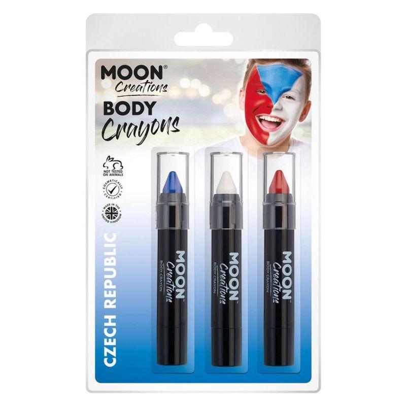 Costumes Australia Moon Creations Body Crayons 3. 5g Clamshell Country Patriot Colours Costume Make Up_19