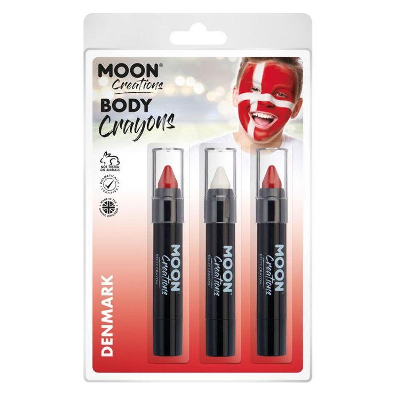 Costumes Australia Moon Creations Body Crayons 3. 5g Clamshell Country Patriot Colours Costume Make Up_20