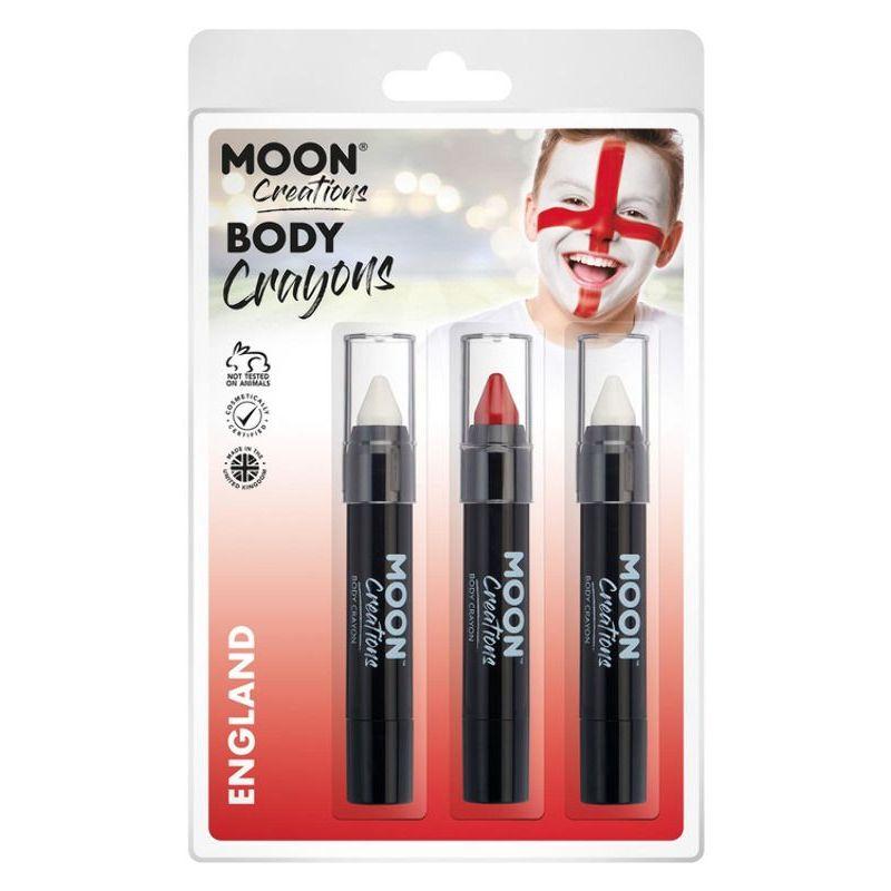 Costumes Australia Moon Creations Body Crayons 3. 5g Clamshell Country Patriot Colours Costume Make Up_21