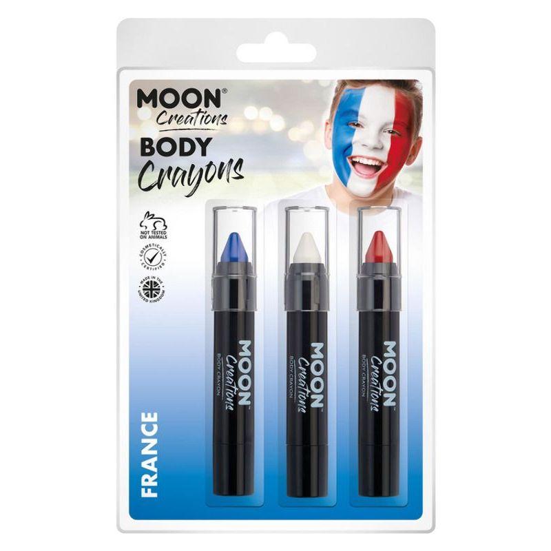 Costumes Australia Moon Creations Body Crayons 3. 5g Clamshell Country Patriot Colours Costume Make Up_23