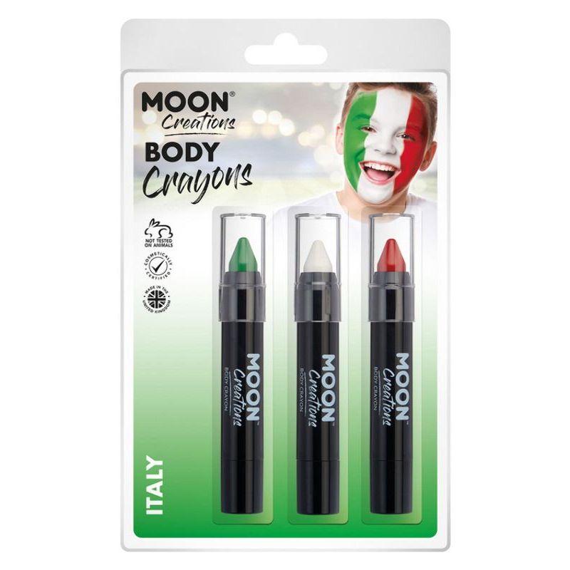 Costumes Australia Moon Creations Body Crayons 3. 5g Clamshell Country Patriot Colours Costume Make Up_26