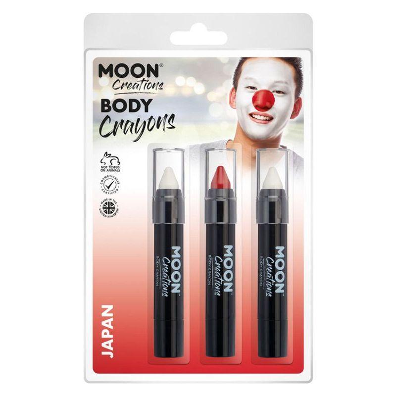 Costumes Australia Moon Creations Body Crayons 3. 5g Clamshell Country Patriot Colours Costume Make Up_27