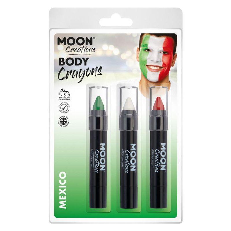 Costumes Australia Moon Creations Body Crayons 3. 5g Clamshell Country Patriot Colours Costume Make Up_29