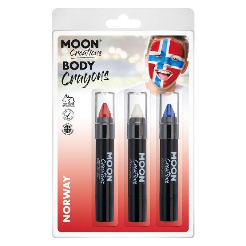 Costumes Australia Moon Creations Body Crayons 3. 5g Clamshell Country Patriot Colours Costume Make Up_32