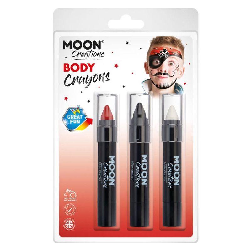 Costumes Australia Moon Creations Body Crayons 3. 5g Clamshell Country Patriot Colours Costume Make Up_34