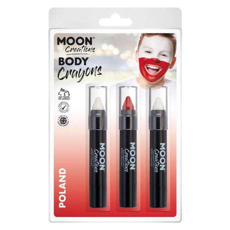 Costumes Australia Moon Creations Body Crayons 3. 5g Clamshell Country Patriot Colours Costume Make Up_35