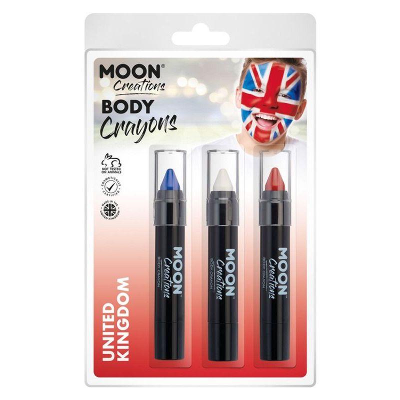 Costumes Australia Moon Creations Body Crayons 3. 5g Clamshell Country Patriot Colours Costume Make Up_39