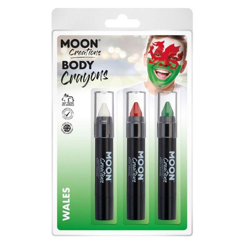 Costumes Australia Moon Creations Body Crayons 3. 5g Clamshell Country Patriot Colours Costume Make Up_42