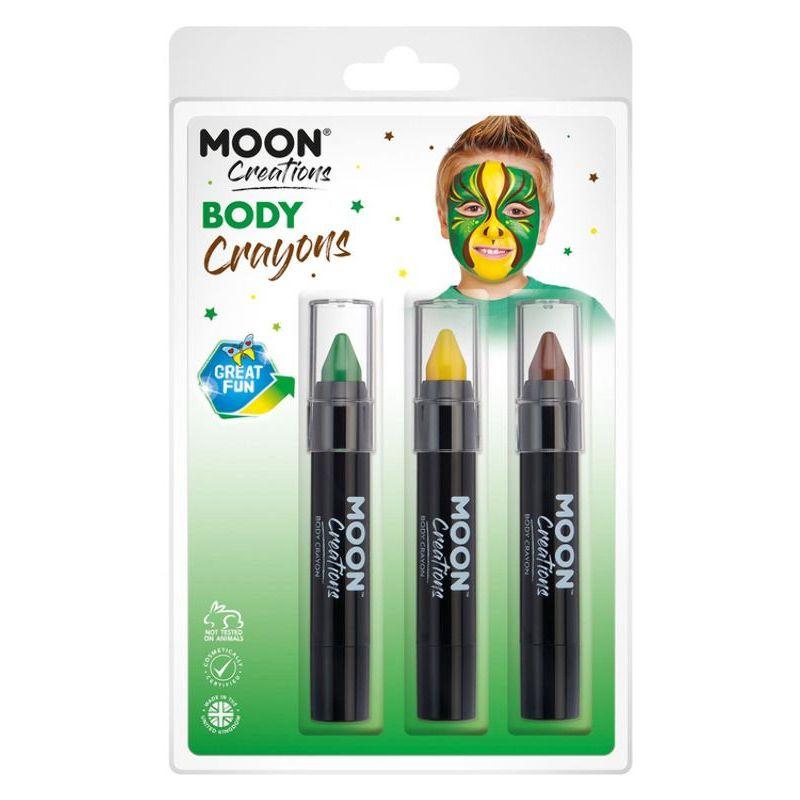 Costumes Australia Moon Creations Body Crayons 3. 5g Clamshell Country Patriot Colours Costume Make Up_7